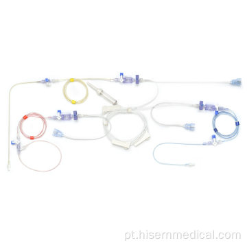 Kits de transdutores de pressão arterial descartáveis